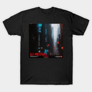 Vintage Cyberpunk City T-Shirt